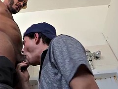 デカチン, 黒人, ハードコア, 異人種間, 筋肉, ポリス, フェラする, ティーン