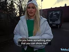 Kont, Blond, Pijpbeurt, Hondjeshouding, Monster, Openbaar, Rijden, Tiener