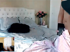 Masturbatie, Natuurlijke tieten, Spion, Tiener, Speelgoed, Bekijker