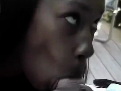 Enthousiasteling, Zwart, Hondjeshouding, Zwart, Hardcore, Interraciaal, Moeder die ik wil neuken, Buiten