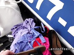 Mooi, Rondborstig, Diep in de keel, Hd, Orgasme, Openbaar, Kut duiken, Tiener