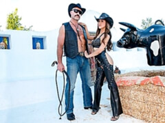 デカチン, フェラチオ, バック, ラティーナ, 自然山雀, アウトドア, ティーン, オッパイの