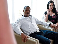 Arsch, Schwarz, Blasen, Handjob, Interrassisch, Küssen, Milf, Flotter dreier