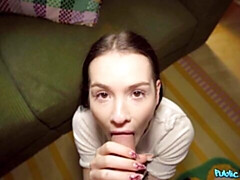 18, お尻, フェラチオ, 茶髪の, 自然山雀, ガリガリ, ティーン, オッパイの