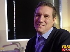 Grosser schwanz, Grosse titten, Blasen, Braunhaarige, Monster, Realität, Schreiend, Stiefmutter