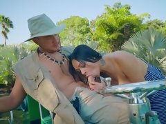 Anal, Cul, Nana, Brunette brune, Éjaculation interne, En levrette, Hd, Épouse