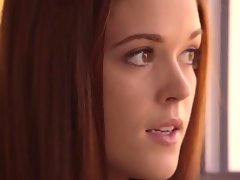 ベッドルーム, デカチン, フェラチオ, イく瞬間, 開帳, ハードコア, 異人種間, 赤毛