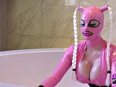 Blasen, Fetisch, Hardcore, Latex