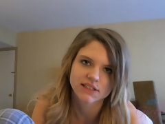 ブロンド, フェラチオ, 中出し, 足コキ, 剃毛, 睡眠, フェラする, オッパイの