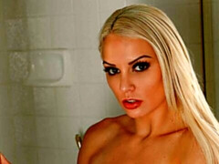 Arsch, Blondine, Blasen, Handjob, Lecken, Muschi, Entkleiden, Titten