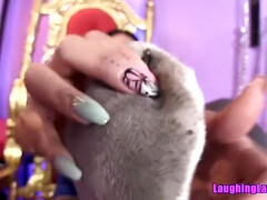 Grote kont, Grote mammen, Pijpbeurt, Bruinharig, Schattig, Hd, Latijnse vrouw, Tieten likken