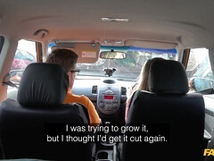 34F Boobs Bouncing In Driving Lesson 1 - Madison Stuart