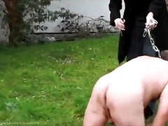 緊縛, 美人, 茶髪の, フェムドム, フェティッシュ, グループ, アウトドア, オッパイの