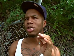 素人, アナル, 黒人, 車, 黒人, ゲイ, アウトドア, 公共