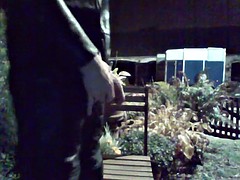 Grosse bite, Noire, Noir ébène, Homosexuelle, Cuir, Masturbation, De plein air