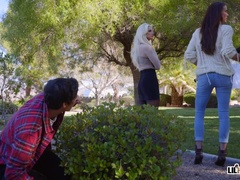 Culo, Tetas grandes, Rubia, Mamada, Polla, Corridas faciales, Cabello corto, Español