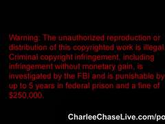 Tampa's Sluttiest MILF Charlee Chase Hot 3way Blowjob!