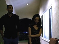 Blasen, Braunhaarige, Kehlenfick, Behaart, Hd, Schreiend, Jungendliche (18+), Eng