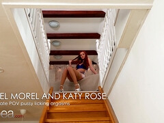 Tschechisch, Europäisch, Fingern, Lecken, Orgasmus, Muschi, Rotschopf, Titten