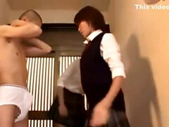 Enthousiasteling, Aziatisch, Pijpbeurt, Japaans, Tiener