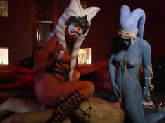 Азиатки, Черные, Натуральные сиськи, Киски, Порка, Молоденькие, Втроем, Сиськи