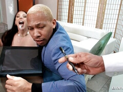 Cul, Nana, Noire, Interracial, Orgasme, Chatte, Nénés, Mouillée