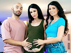デカ尻, デカチン, デカパイ, フェラチオ, バック, 女 人男 人, 淫乱熟女, ガリガリ