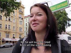 Paar, Gehörnter ehemann, Tschechisch, Hd, Geld, Öffentlich, Jungendliche (18+), Ehefrau