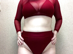 swimsuit belly Inflation