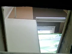 Amateur, Ducha, Adolescente, Voyeur