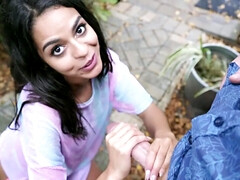 Bikini, Negro, Mamada, Manoseada, Dinero, Pov, Público, Montar