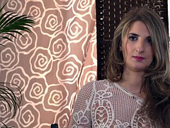 Blondine, Weibliche domination, Öffentlich, Ablutschen