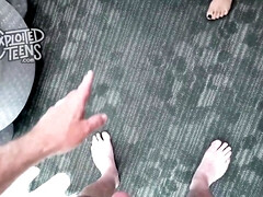 素人, 面接, デカチン, ハードコア, オーガズム, ピグテール, オマンコ, 剃毛