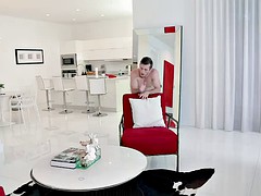 Chica, Verga grande, Rubia, Corridas, Grupo, Montar, Afeitado, Tetas