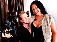 素人, デカ尻, デカチン, デカパイ, フェラチオ, 茶髪の, バック, 淫乱熟女