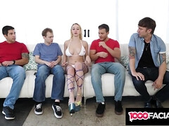 Grosser arsch, Grosser schwanz, Grosse titten, Blondine, Aufs gesicht abspritzen, Fetisch, Handjob, Hd