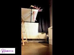 Deepthroat Blowjob Training and Wax on Tits and Nipples