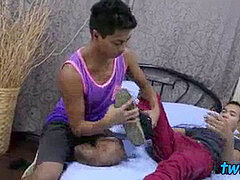 Homosexual, toes, twink