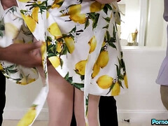 デカパイ, ブロンド, フォアサム, 眼鏡, 淫乱熟女, 怪物, オッパイの, 妻