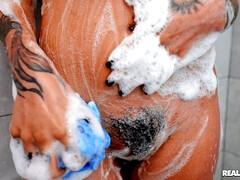 Любители, Черные, Минет, Сперма на лице, Секс без цензуры, Межрасовый секс, Натуральные сиськи, Бритые