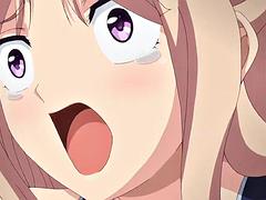ビキニ, フェラチオ, 中出し, フォアサム, グループ, 手コキする, 三人, オッパイの