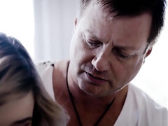 Blond, Pijpbeurt, Diep in de keel, Hardcore, Natuurlijk, Orgasme, Kut duiken, Tieten likken