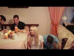 Blasen, Sperma im mund, Küssen, Lesbisch, Masturbation, Nippel, Muschi, Ablutschen