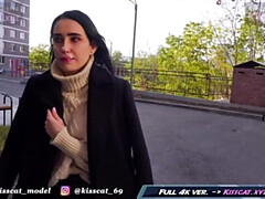 Anal, Culo, Mamada, Morena, Corridas, Al aire libre, Público, Ruso