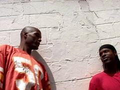 Horny black thugs rockin' each others world!