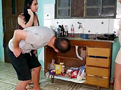 素人, デカチン, 茶髪の, Hd, ラティーナ, オージー, 三人, 濡れ