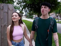 Horny teen Sera Ryder invites her bf to her place to fuck