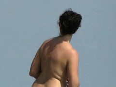 Kont, Strand, Bruinharig, Hd, Moeder die ik wil neuken, Buiten, Openbaar