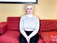 Blondine, Domination, Würgen, Natürlichen titten