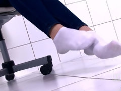 In den arsch, Arsch, Flexibel, Jeans, Russisch, Rasiert, Socken, Solo